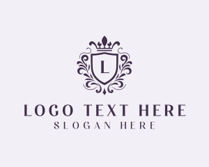 Royalty - Shield Regal Fashion logo design