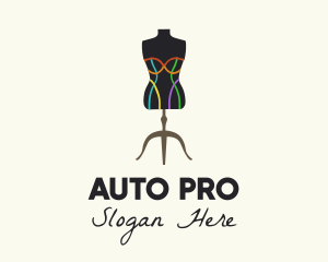 Lgbtq - Multicolor Fashion Mannequin logo design