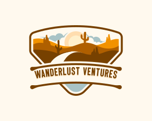 Cactus Desert Travel logo design