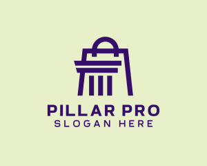 Pillar Fashion Bag logo design