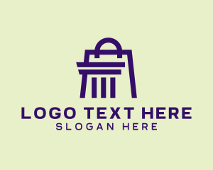 Company - Pillar Fashion Bag logo design