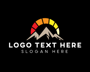 Tourism - Solar Energy Mountain logo design