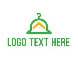 Laundromat - Hanger Mountain Laundry logo design