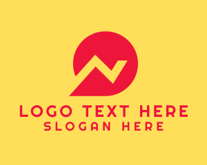 Social App - Social Speech Bubble Letter N logo design