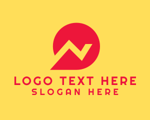 Social - Social Speech Bubble Letter N logo design