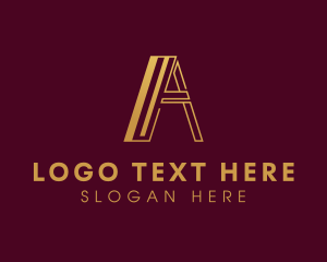 Upscale Business Letter A Logo