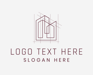 Architectural - Minimalist Architectural Company logo design