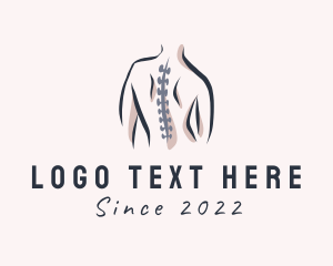 Therapy - Medical Chiropractic Spine Therapy logo design