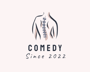 Rehabilitation - Medical Chiropractic Spine Therapy logo design