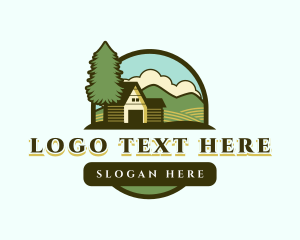 Mountains - Mountains Ranch Farm logo design