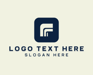 Letter De - Company Firm Letter F logo design
