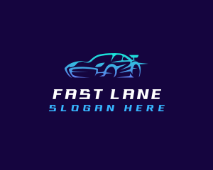 Fast Roadster Garage logo design