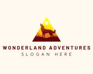 Dog Mountain Adventure logo design