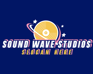 Cd - Vinyl Music Record logo design