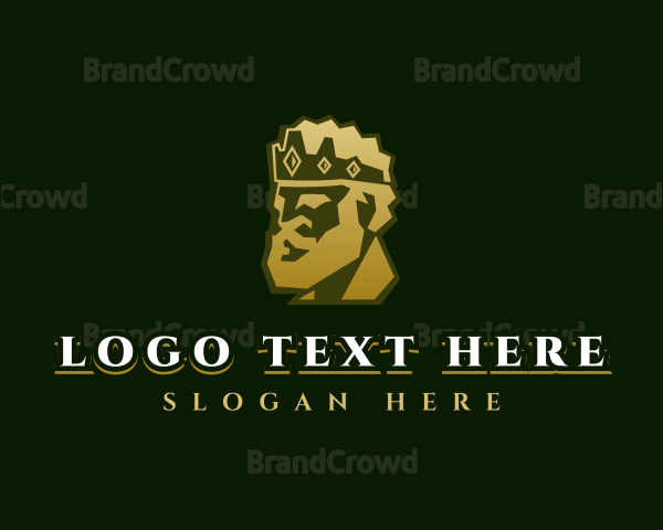 Medieval King Ruler Logo