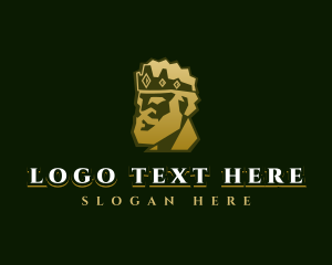 King - Medieval King Ruler logo design