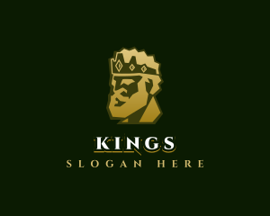 Medieval King Ruler logo design