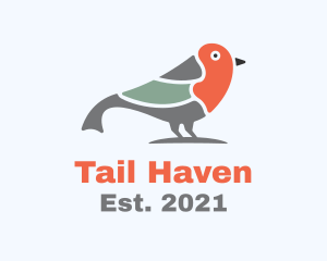 Tail - Robin Bird Tail logo design