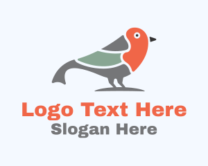 Robin Bird Tail  Logo