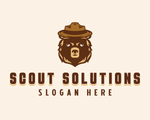 Scout - Bear Camp Ranger logo design