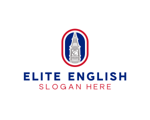 English - Big Ben United Kingdom logo design