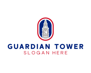 Big Ben Tower UK logo design