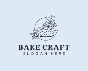 Dessert Wedding Cake logo design