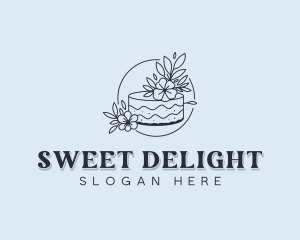 Dessert Wedding Cake logo design