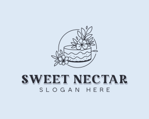 Dessert Wedding Cake logo design