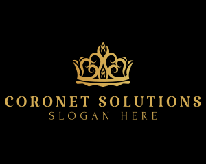 Elegant Royalty Crown logo design