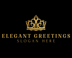 Elegant Royalty Crown logo design