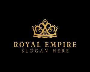 Elegant Royalty Crown logo design