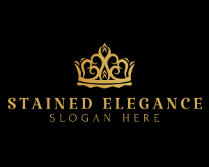 Elegant Royalty Crown logo design