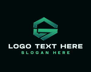 Gamer - Cyber Gaming Letter G logo design