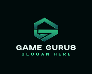 Cyber Gaming Letter G logo design