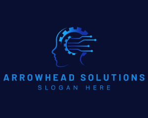 Mind Circuit Tech logo design