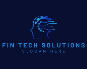 Mind Circuit Tech logo design