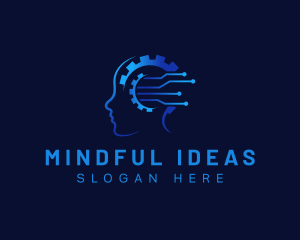 Mind Circuit Tech logo design