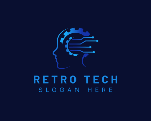 Mind Circuit Tech logo design