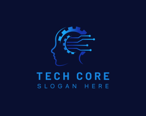 Mind Circuit Tech logo design