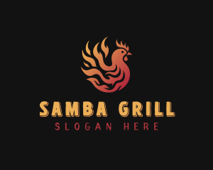 Chicken Barbecue Grill logo design