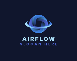 Fan Air Ventilation logo design