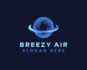 Fan Air Ventilation logo design