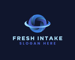 Intake - Fan Air Ventilation logo design