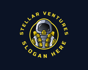 Astronaut - Astronaut Space Explorer logo design