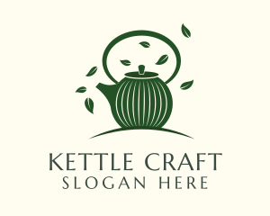 Kettle - Kettle Leaf Teahouse logo design