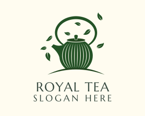 Kettle Leaf Teahouse logo design