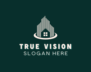 Residential House Real Estate logo design