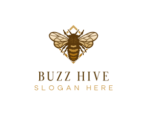 Hive - Bee Hive Apiary logo design