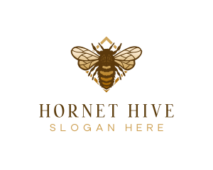 Bee Hive Apiary logo design